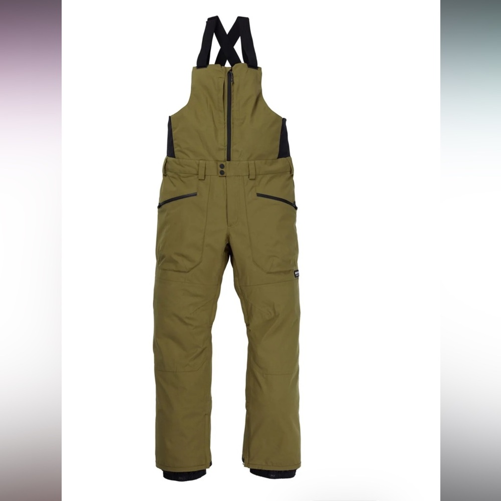 New Burton Reserve Bib Pants - Olive XS